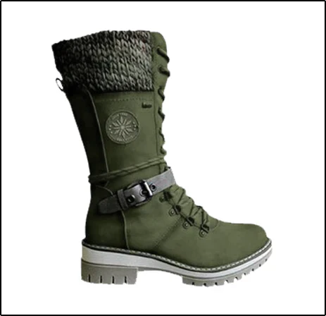Carolina - Bota Twist Con Cremallera Lateral