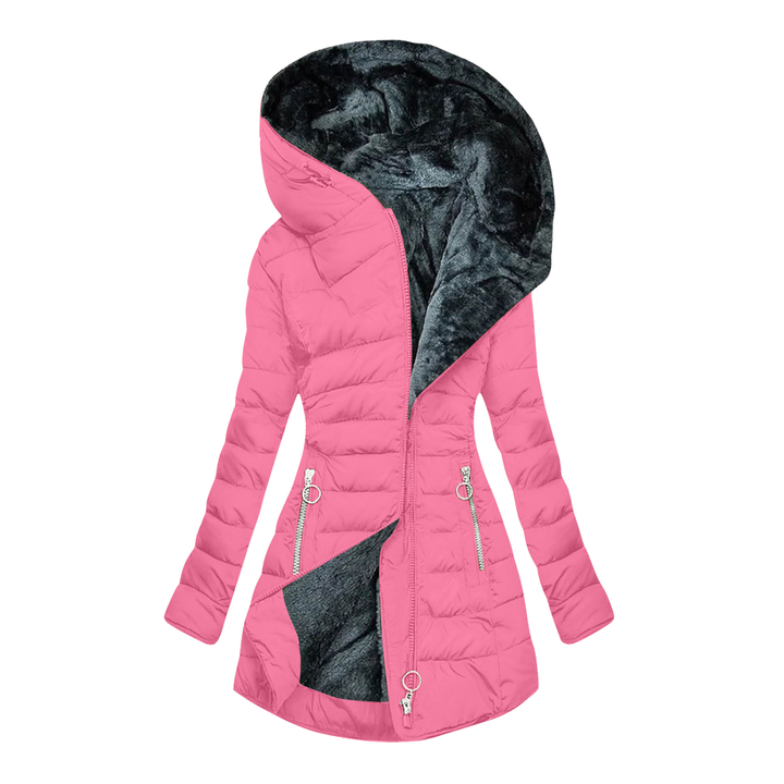 Ilariy - Abrigo Acolchado Con Capucha Para Invierno