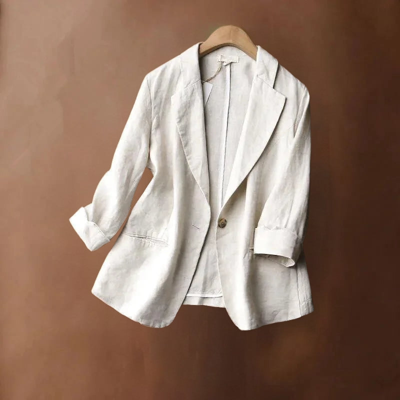 Mavis - Elegante Blazer De Lino