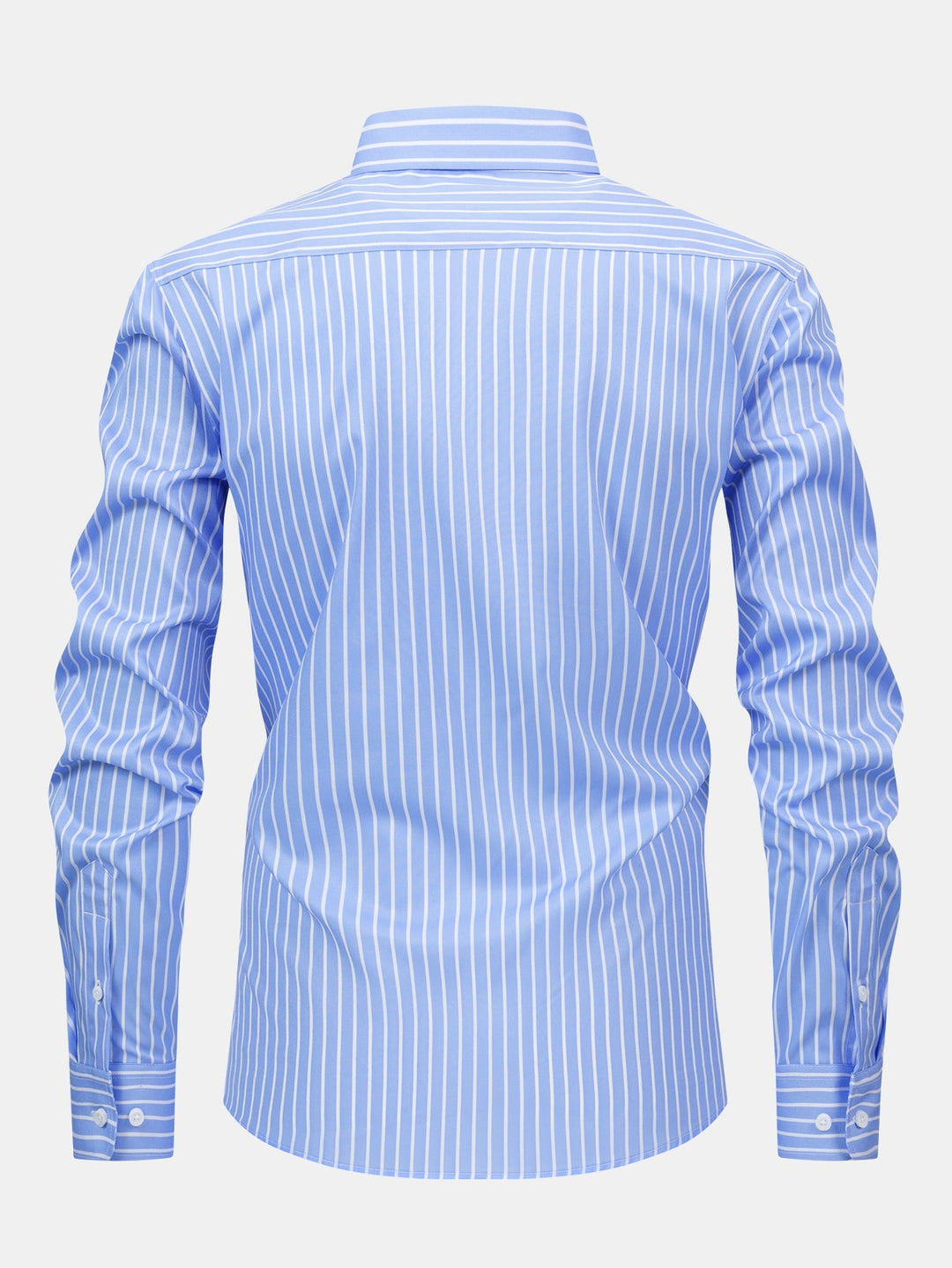 Curtis - Camisa De Manga Larga a Rayas Con Botones