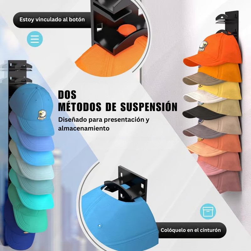 CapNest – Organizador De Gorras