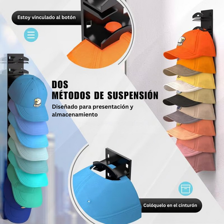 CapNest – Organizador De Gorras