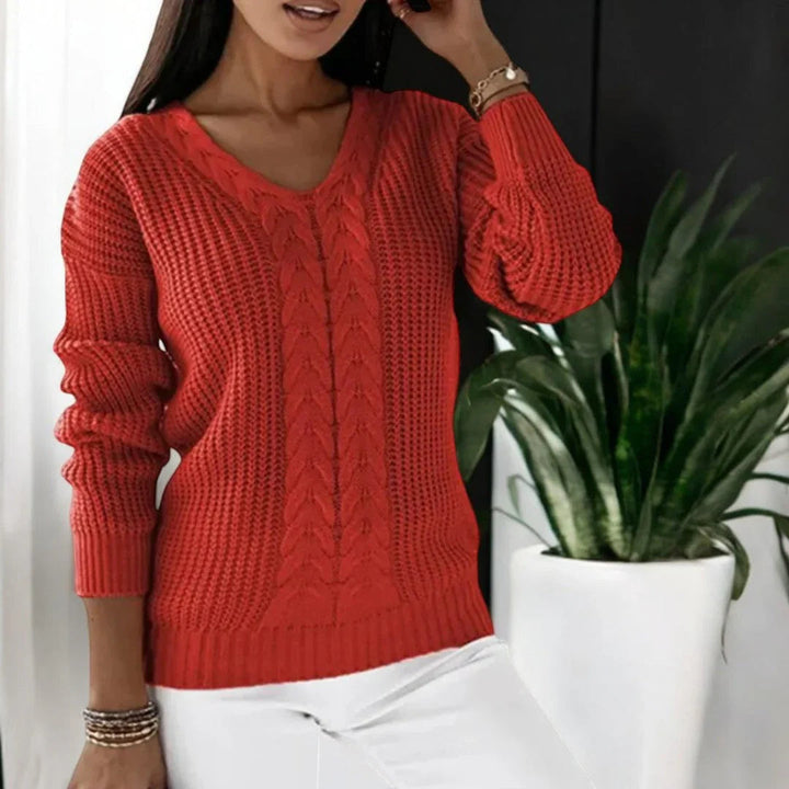 Hulda - Cálido Jersey de Manga Larga
