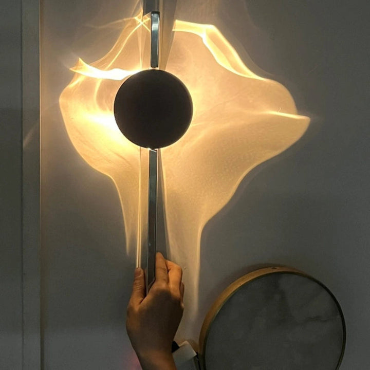 EchoLight - Lámpara De Pared Con Sombra Luminosa