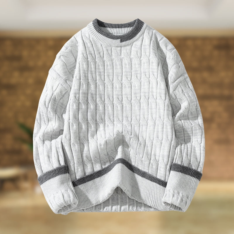 Errol - Suéter Patchwork Informal