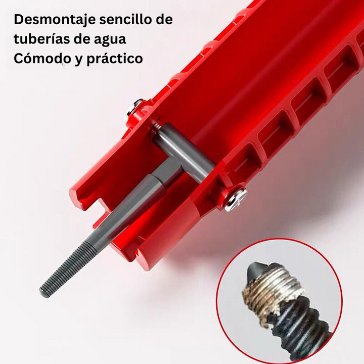 GripFlex - Llave de fregadero 8 en 1