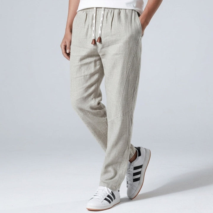 Joael - Pantalón Con Cordón Ajustable en La Cintura