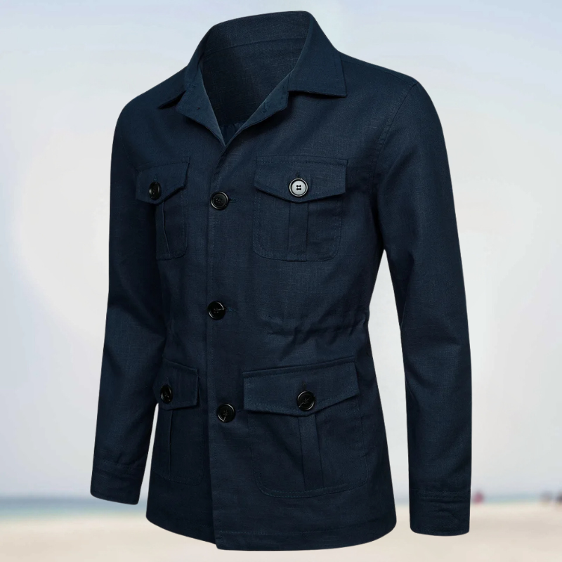 Finnick - Chaqueta Cargo Multibolsillos