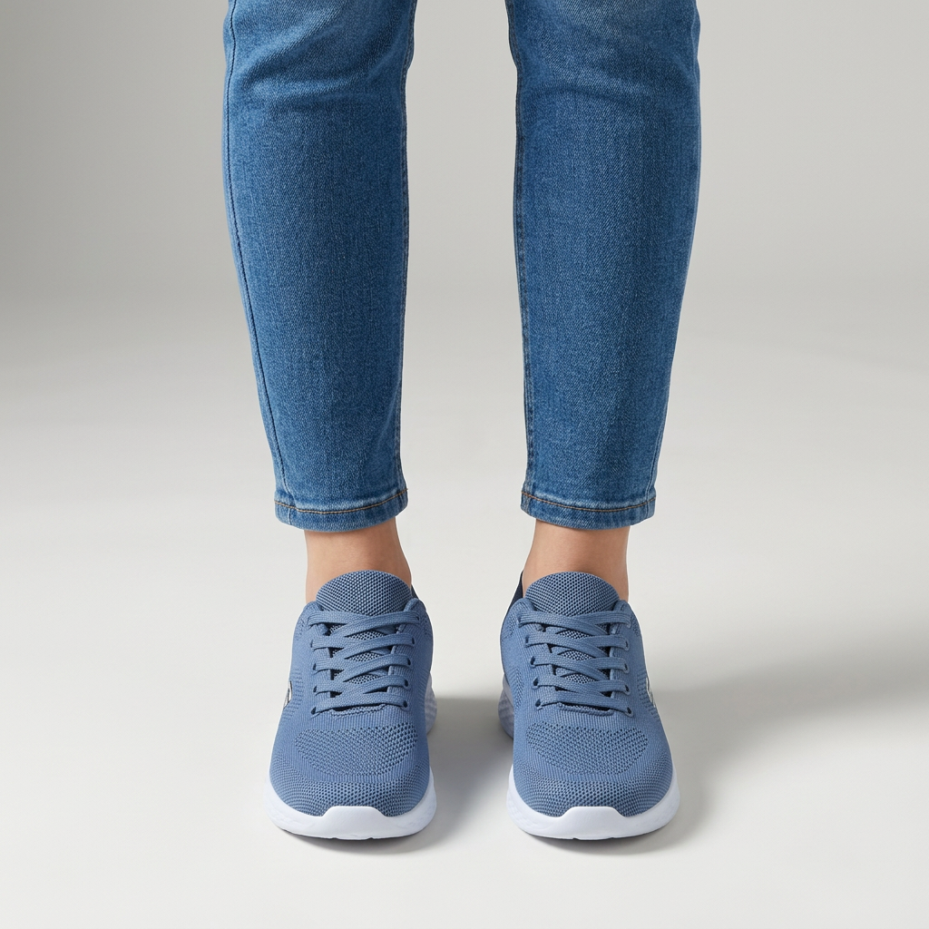 Alixia - Zapatilla Cómoda Con Cordones