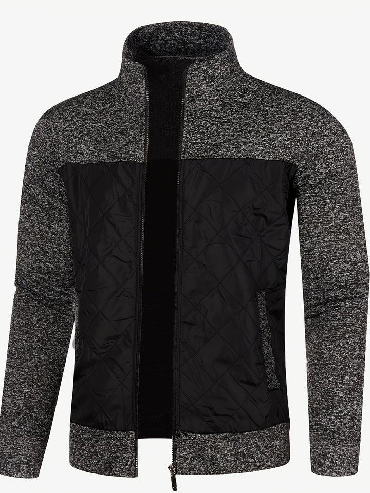 Grzegorz - Chaqueta De Punto De Manga Larga Con Cremallera