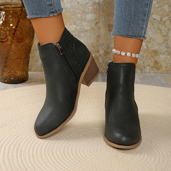 Fredrika - Botines Transpirables Con Cremallera