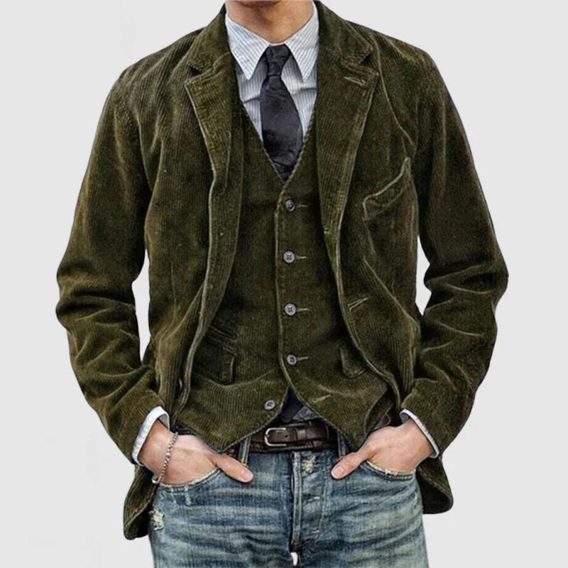 Cyrille - Chaqueta y Chaleco Vintage Atemporal