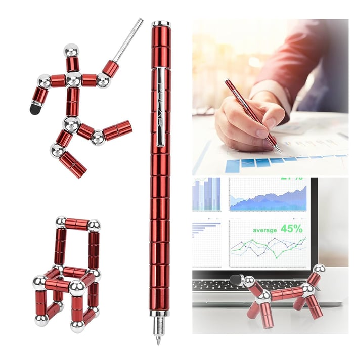FidgetFlux - Bolígrafo Magnético Fidget