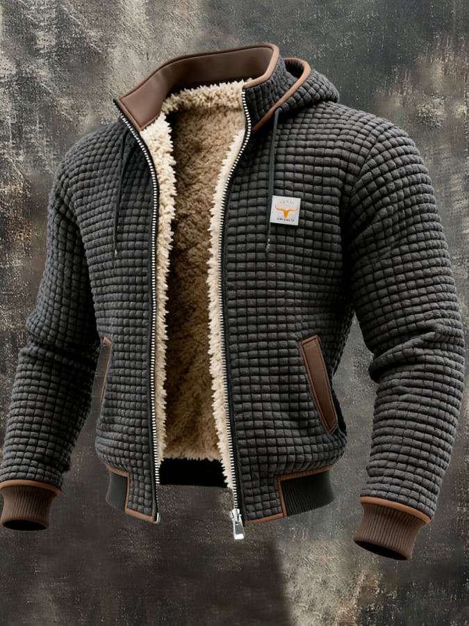 Natan - Chaqueta Acolchada De Lana Con Manga Larga