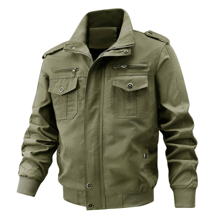 Miltin - Chaqueta Bomber Militar De Estilo Cargo