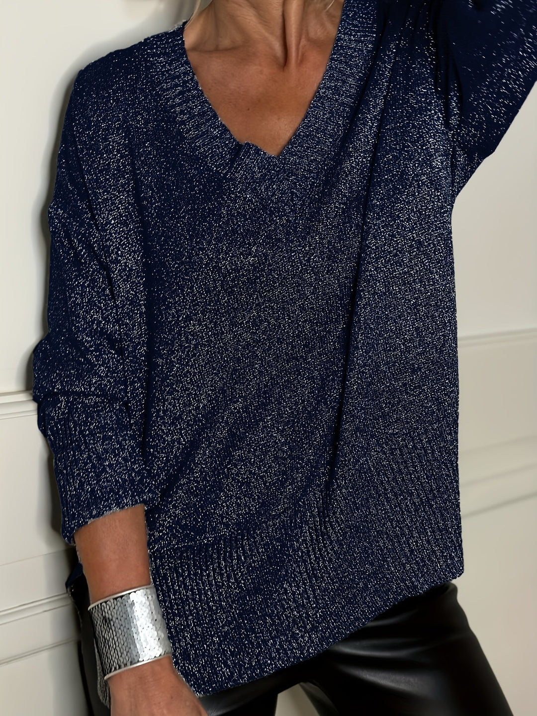 Healy - Jersey De Punto Con Cuello En V