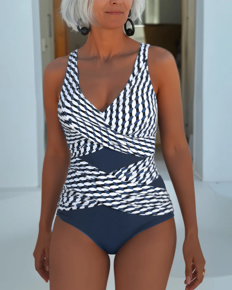 Rachell - Elegante Bañador Cruzado