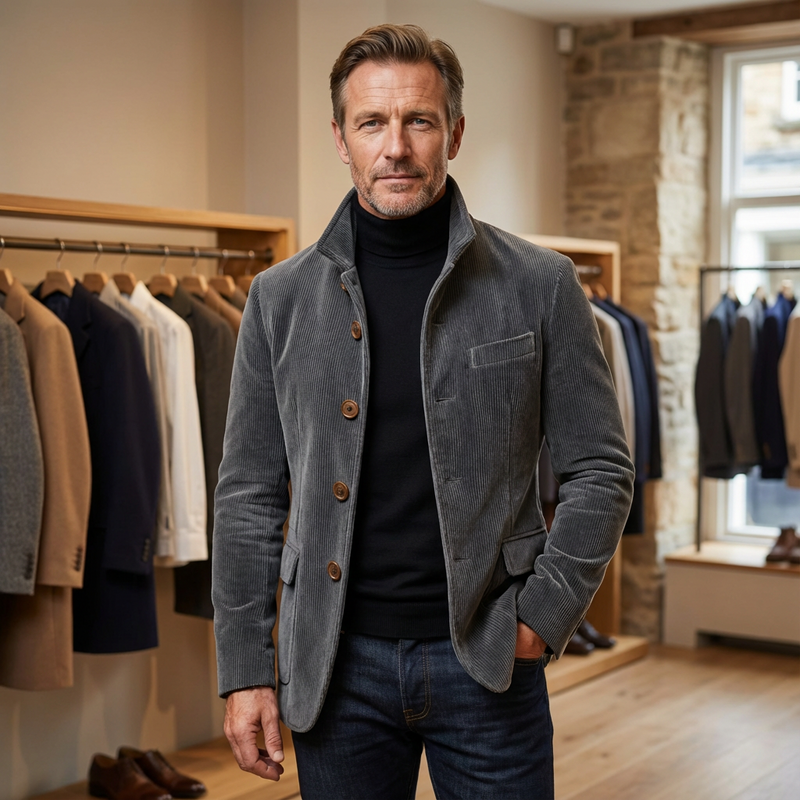 Eusebiu - Chaqueta Vintage Elegante