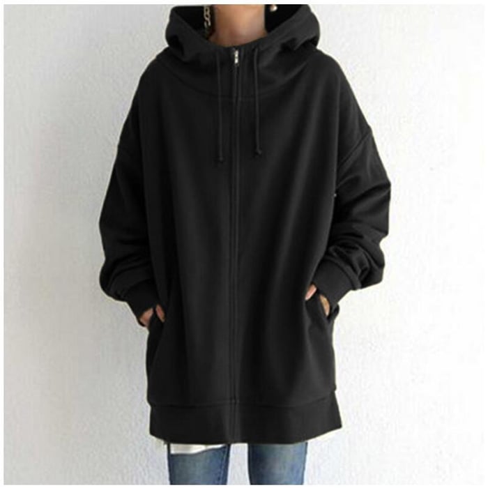 Sylvie - Acogedora Sudadera Con Capucha Sobredimensionado