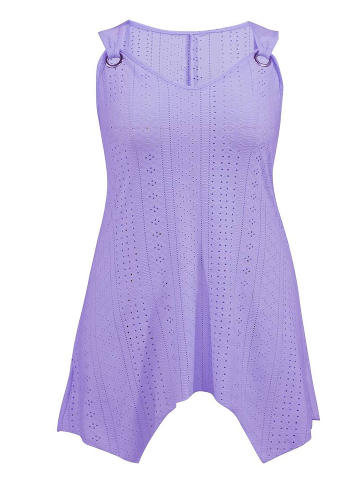 Ndeshiko - Elegante Top De Patchwork Con Un Diseño Informal