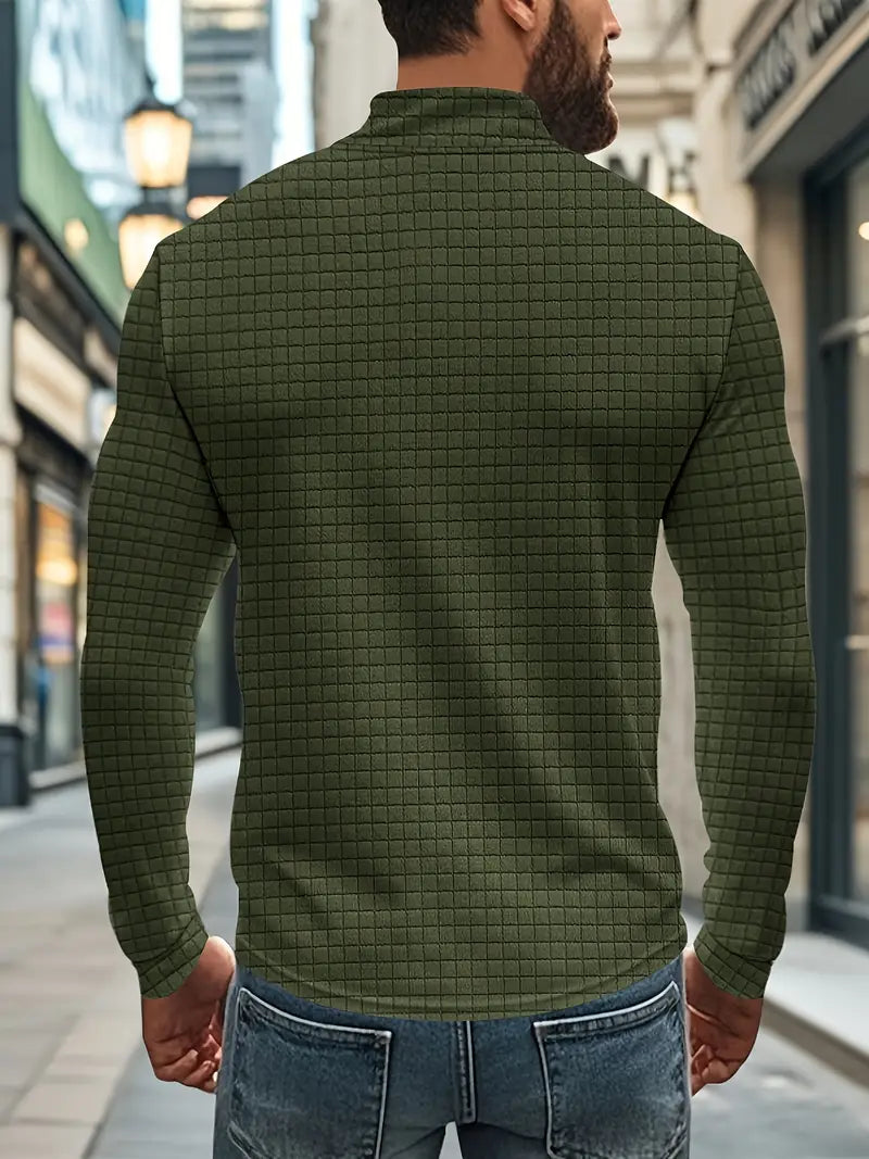 Jarryd - Sudadera De Manga Larga Con Media Cremallera