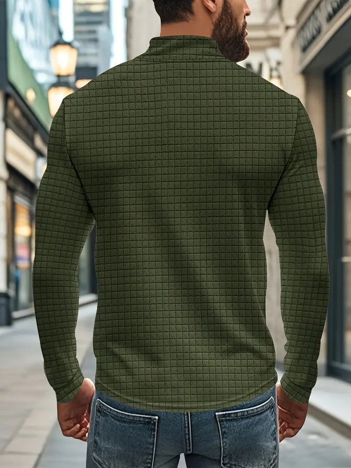 Jarryd - Sudadera De Manga Larga Con Media Cremallera