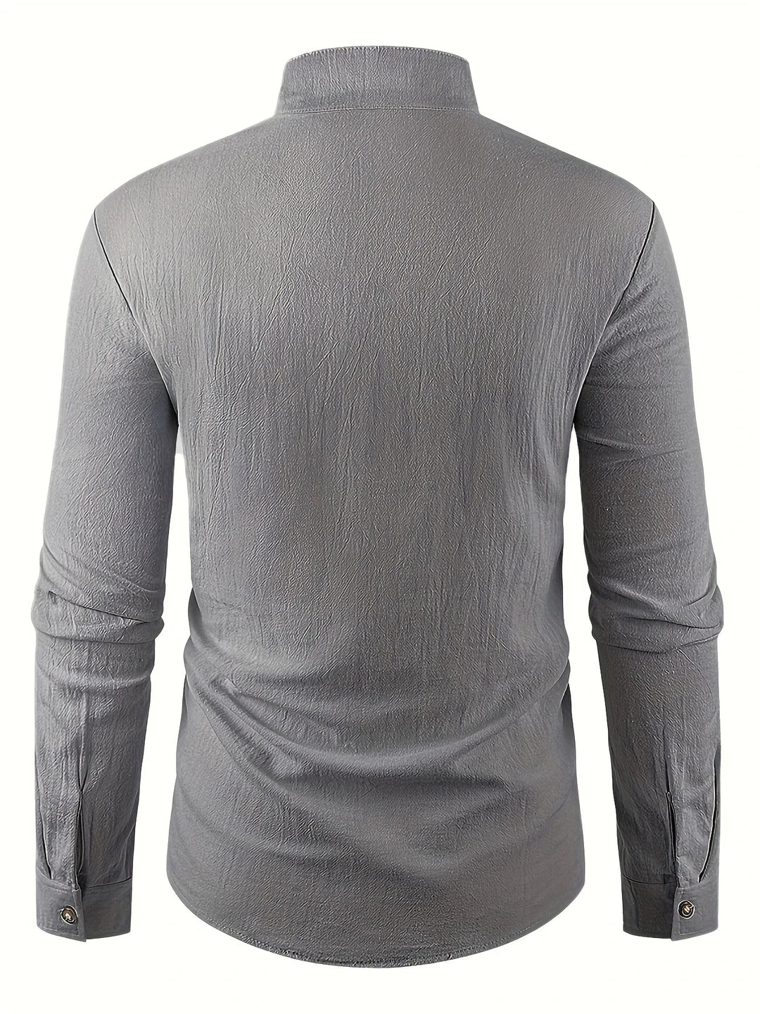 Shayne - Camisa Ligera De Algodón Y Lino Con Mangas Largas