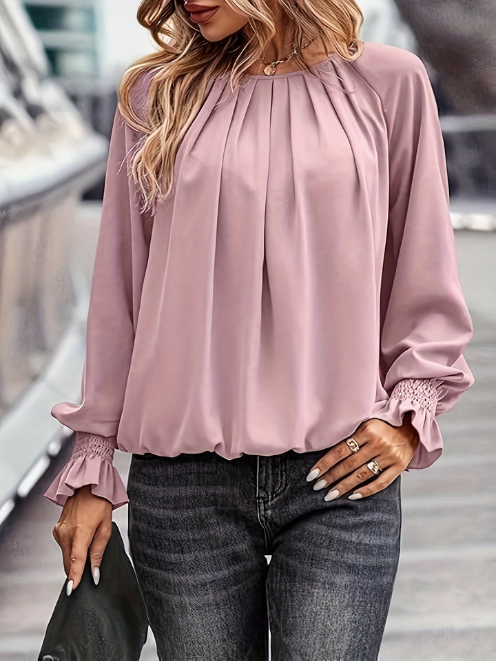 Stacy - Elegante Blusa De Manga Larga