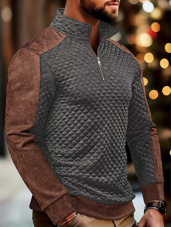 Gioele - Camisa de manga larga con cremallera