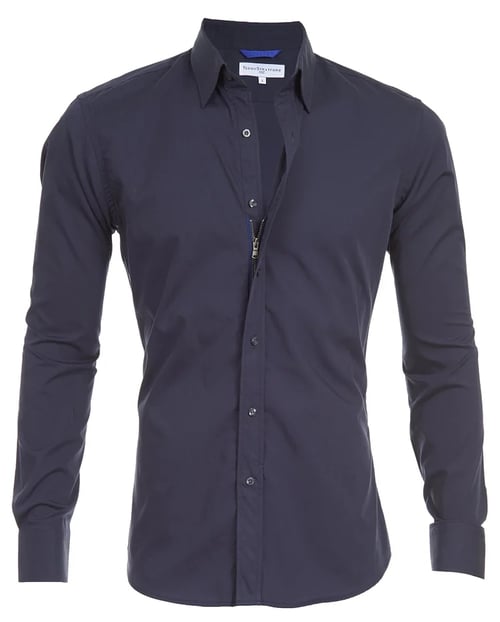 Ceferino - Camisa Informal De Manga Larga Con Botones