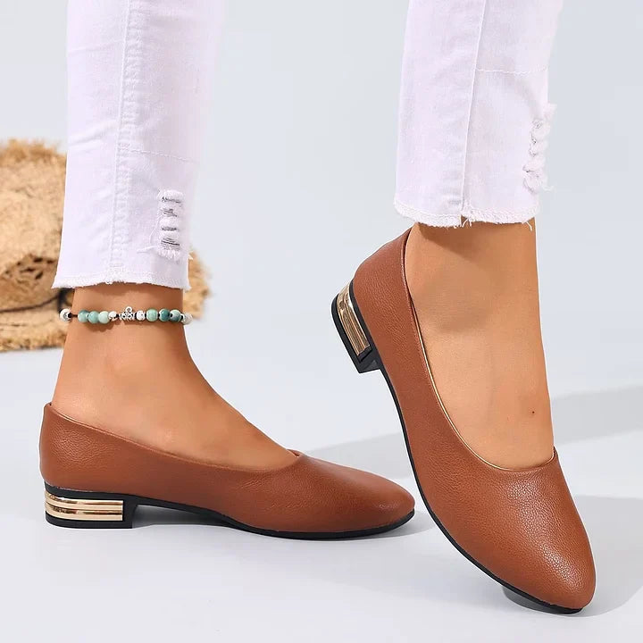 Kenzie - Mocasines Planos Cómodos De Cuero
