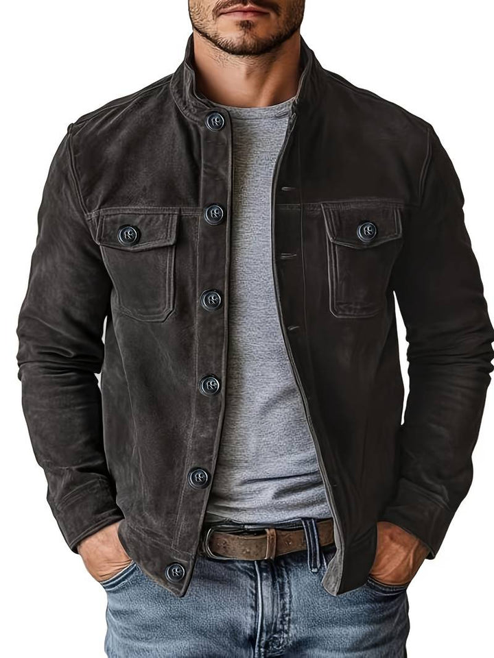 Neeman - Chaqueta Informal de Manga Larga Con Bolsillo