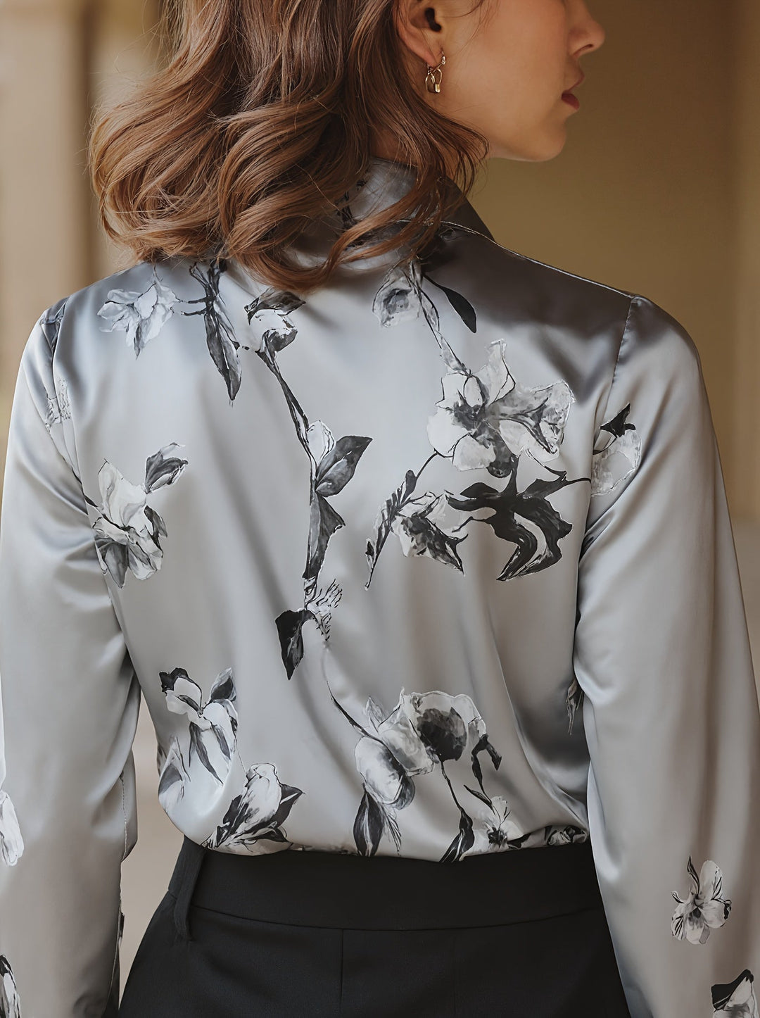 Majia - Elegante Camisa De Manga Larga Con Botones