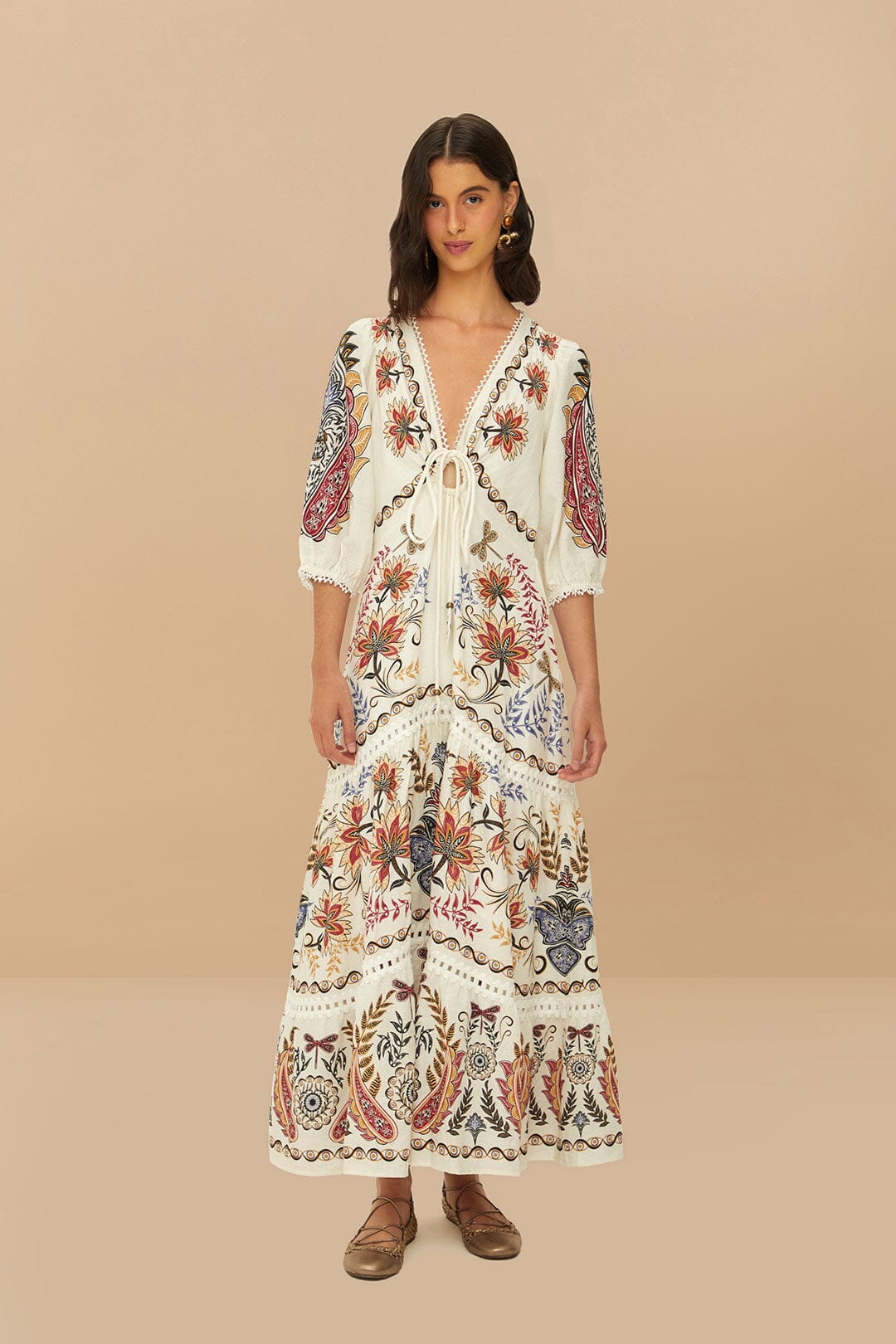 Malindya - Maxi Vestido Boho Glam