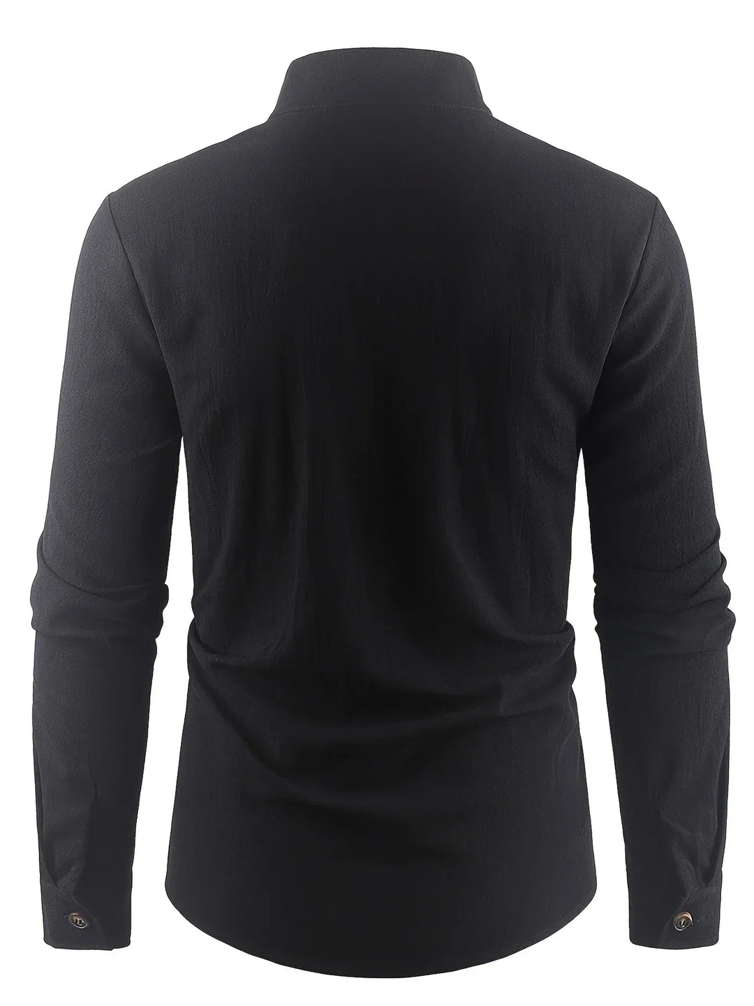Shayne - Camisa Ligera De Algodón Y Lino Con Mangas Largas
