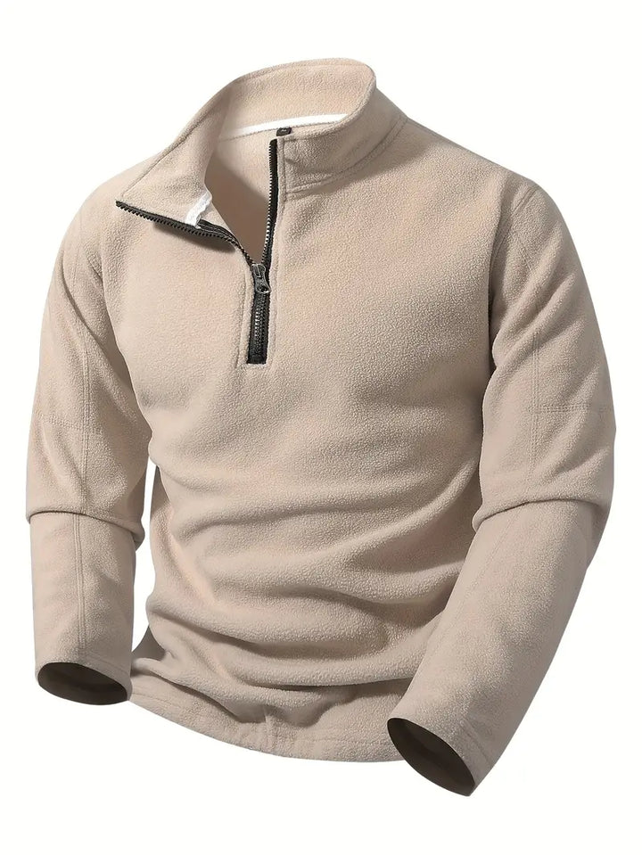 Maurits - Sudadera Con Cuello Alto Y Media Cremallera