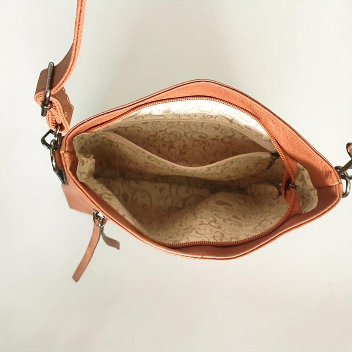 Liina – Bolso Bandolera Vintage Con Estampado De Tablero De Ajedrez