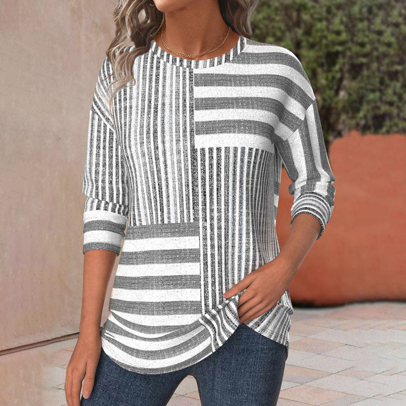 Karensa - Blusa Transpirable a Rayas