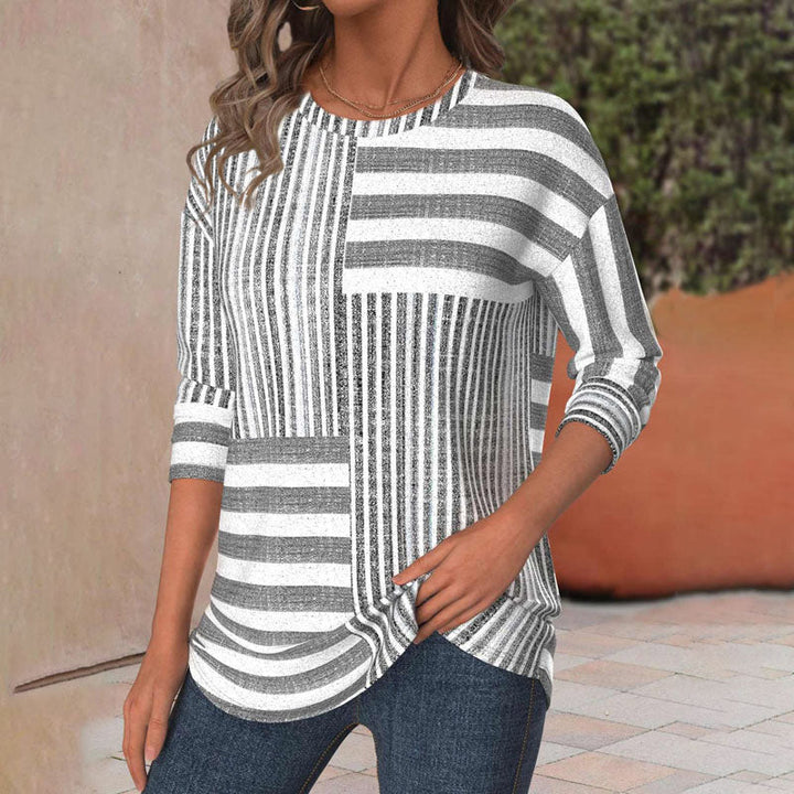 Karensa - Blusa Transpirable a Rayas