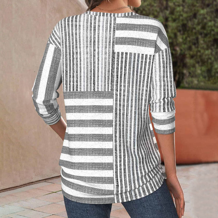 Karensa - Blusa Transpirable a Rayas