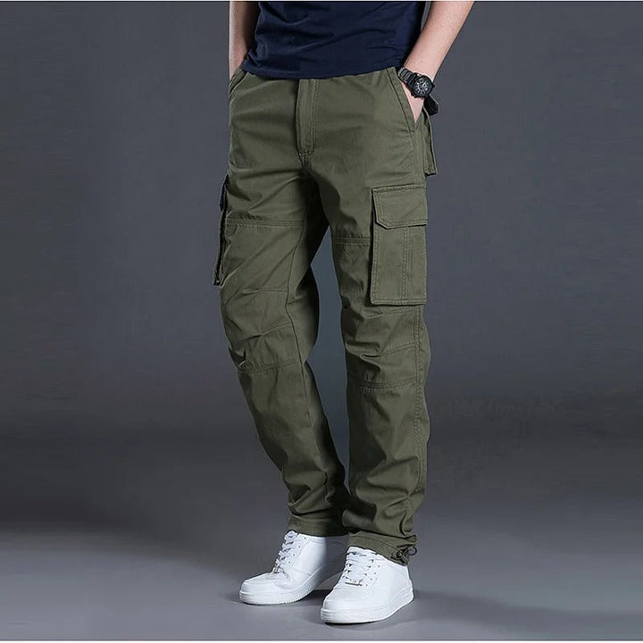 Theophil - Pantalones Carga De Algodón