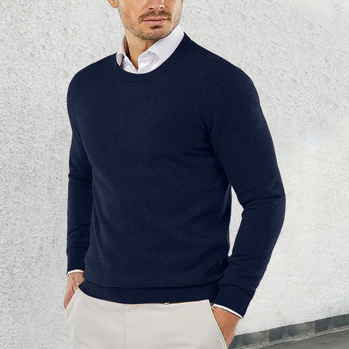 Ronny - Jersey De Algodón Con Cuello Redondo