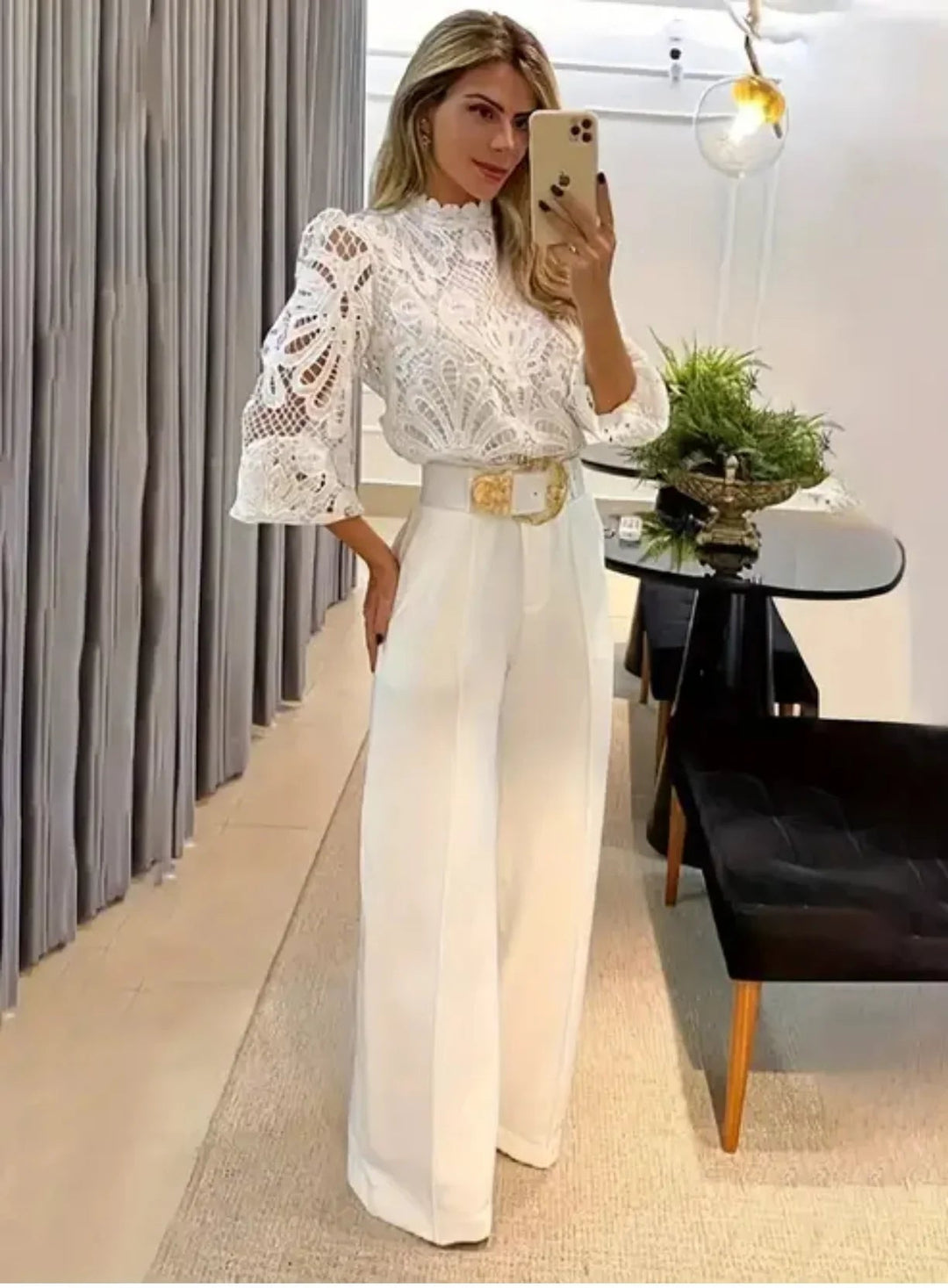 Sherrie - Elegante Traje de Dos Piezas