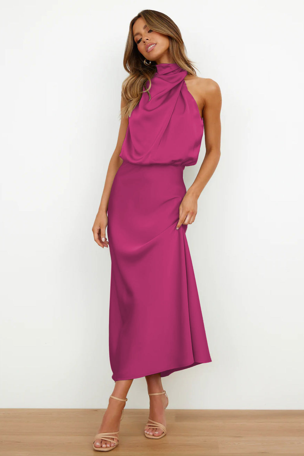 Kangana - Maxi Vestido Cuello Halter
