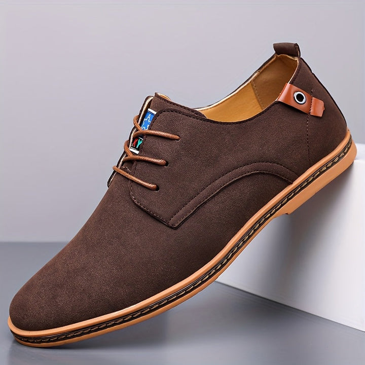 Muoja - Zapatos Con Cordones De Piel Sintética