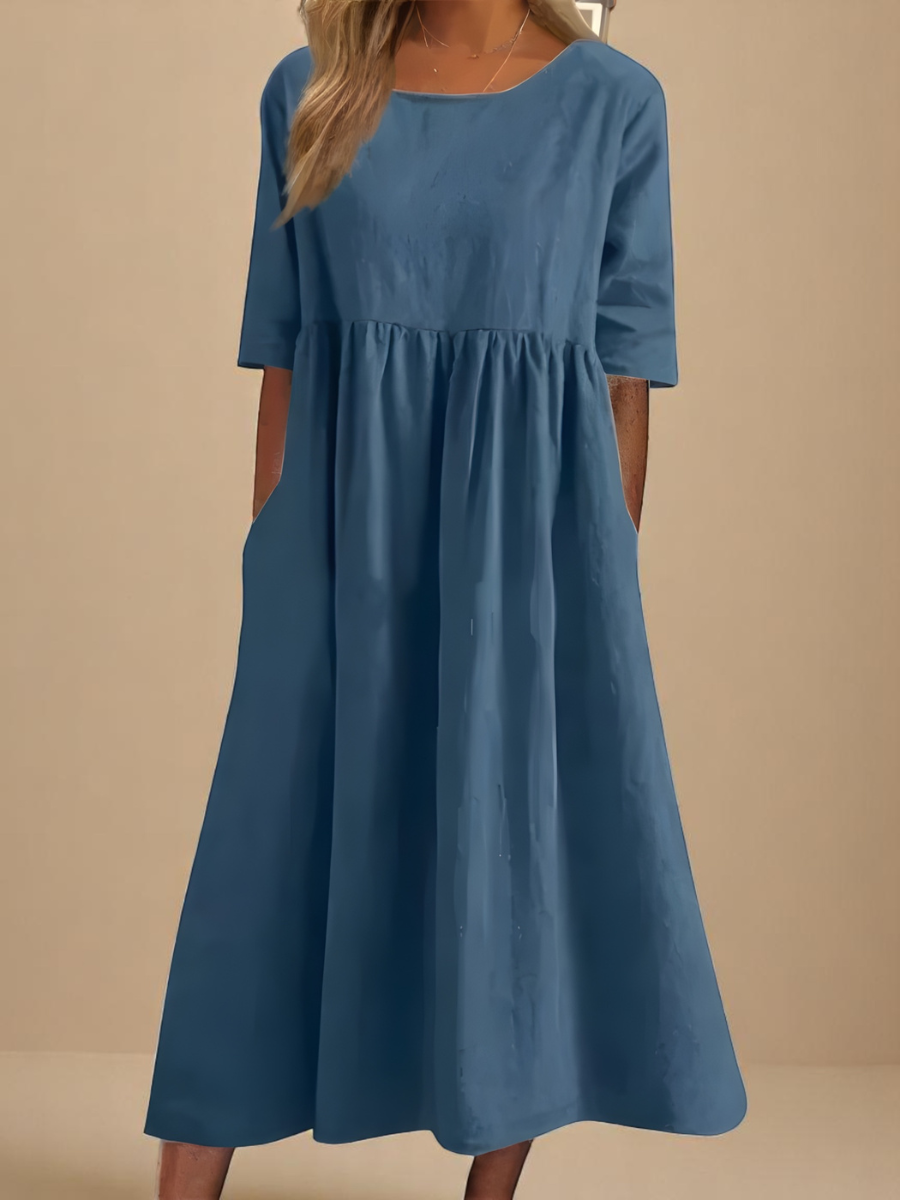 Cecilija - Vestido De Algodón Transpirable