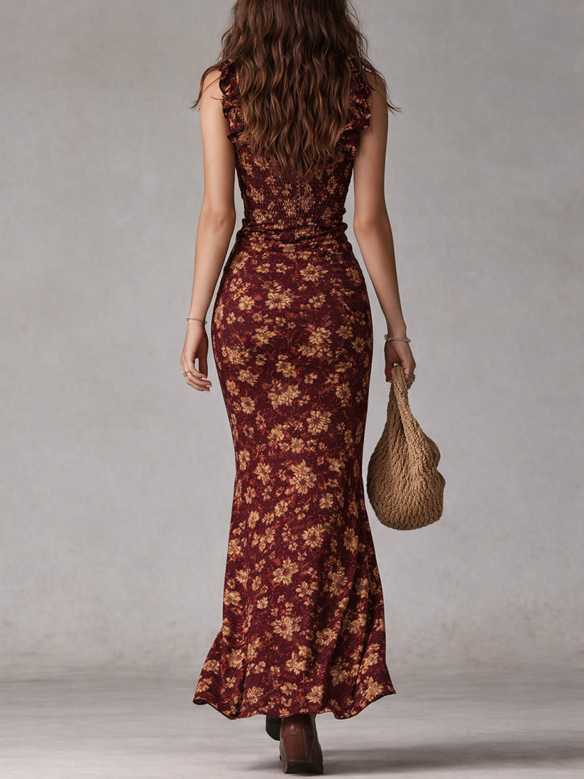 Nadjia - Vestido Largo Boho Transpirable