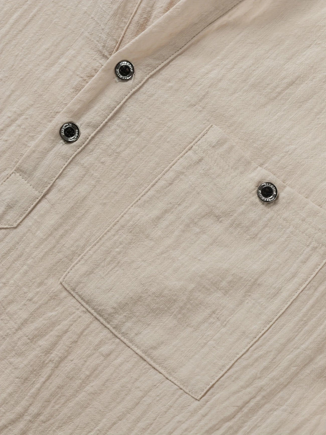 Markos - Camisa Informal De Manga Corta Con Botones