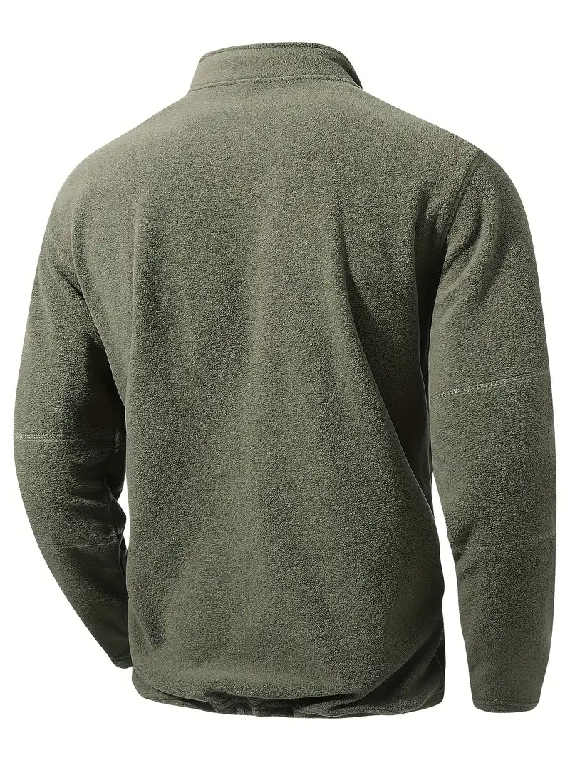 Maurits - Sudadera Con Cuello Alto Y Media Cremallera