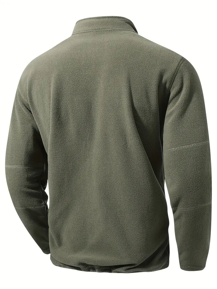 Maurits - Sudadera Con Cuello Alto Y Media Cremallera
